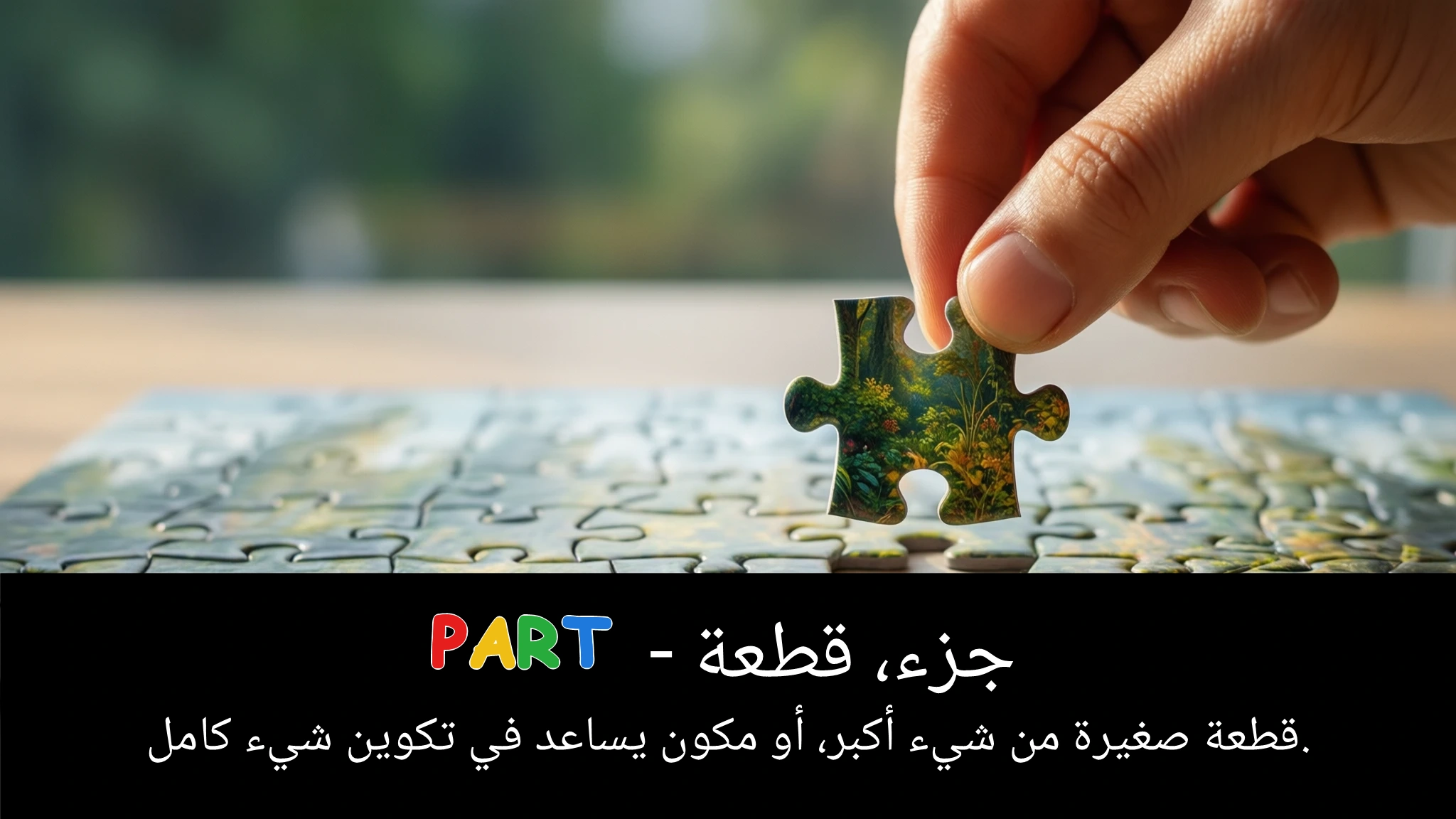 Arabic Illustration for part